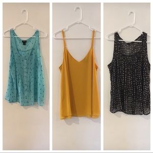 3 pc tank bundle. Torrid size 0/00